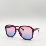 Ombre Lense Oversized Sunglasses