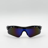 Outdoor Sport Racer Sunglasses in Multi Blue