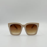 Oversized Sunglasses with Gold Chain Detail