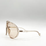 Wave Mask Sunglasses in Champagne