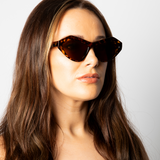 Angular Sunglasses in Tortoiseshell