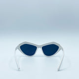 Angular Sunglasses in White