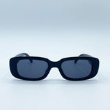 Oval Sunglasses in Black