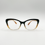 Green Tortoiseshell clear Lens Glasses