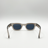 SVNX Chunky Square Frame Sunglasses in Clear Black