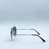 Gold Frame Aviators with Khaki Lenses - svnx