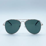 Gold Frame Aviators with Khaki Lenses - svnx