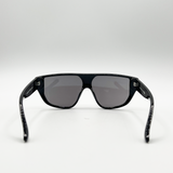 SVNX Smoke Shield Sunglasses In Black