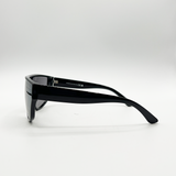 Smoke Shield Sunglasses In Black - svnx