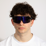 Polarised Sunglasses in Black Speckle