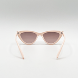 Beige Cateye Sunglasses