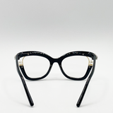 Festival Diamante with Pearls Cateye Glasses - svnx