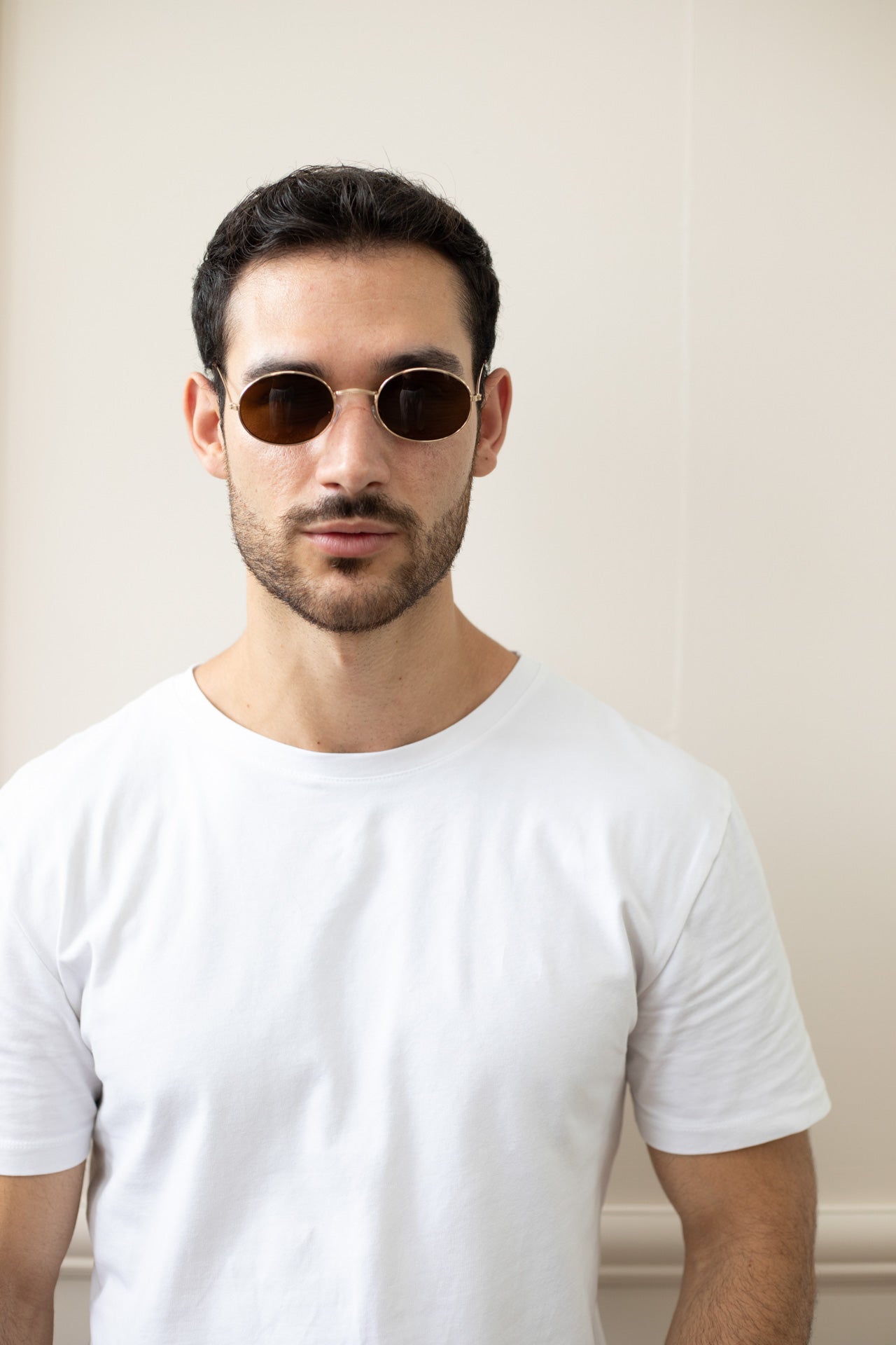 Round Metal Frame Sunglasses - svnx