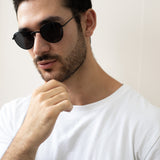 Metal Frame Round Sunglasses