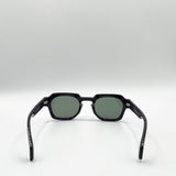 Angular Wayfarer Sunglasses In Grey