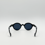 Classic Round Mens Sunglasses  in Black