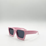 Square Retro Pink Sunglasses