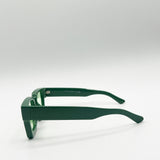 Square Retro Mint Green Sunglasses