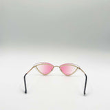 Diamante Cat-Eye Sunglasses in Pink