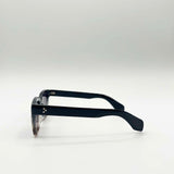 Square Sunglasses in Black Leopard