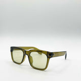 Square Sunglasses in Green