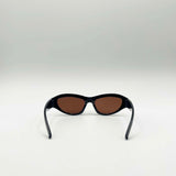 Star Racer Sunglasses in Black Brown