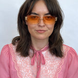 Butterfly Y2K Rimless Sunglasses