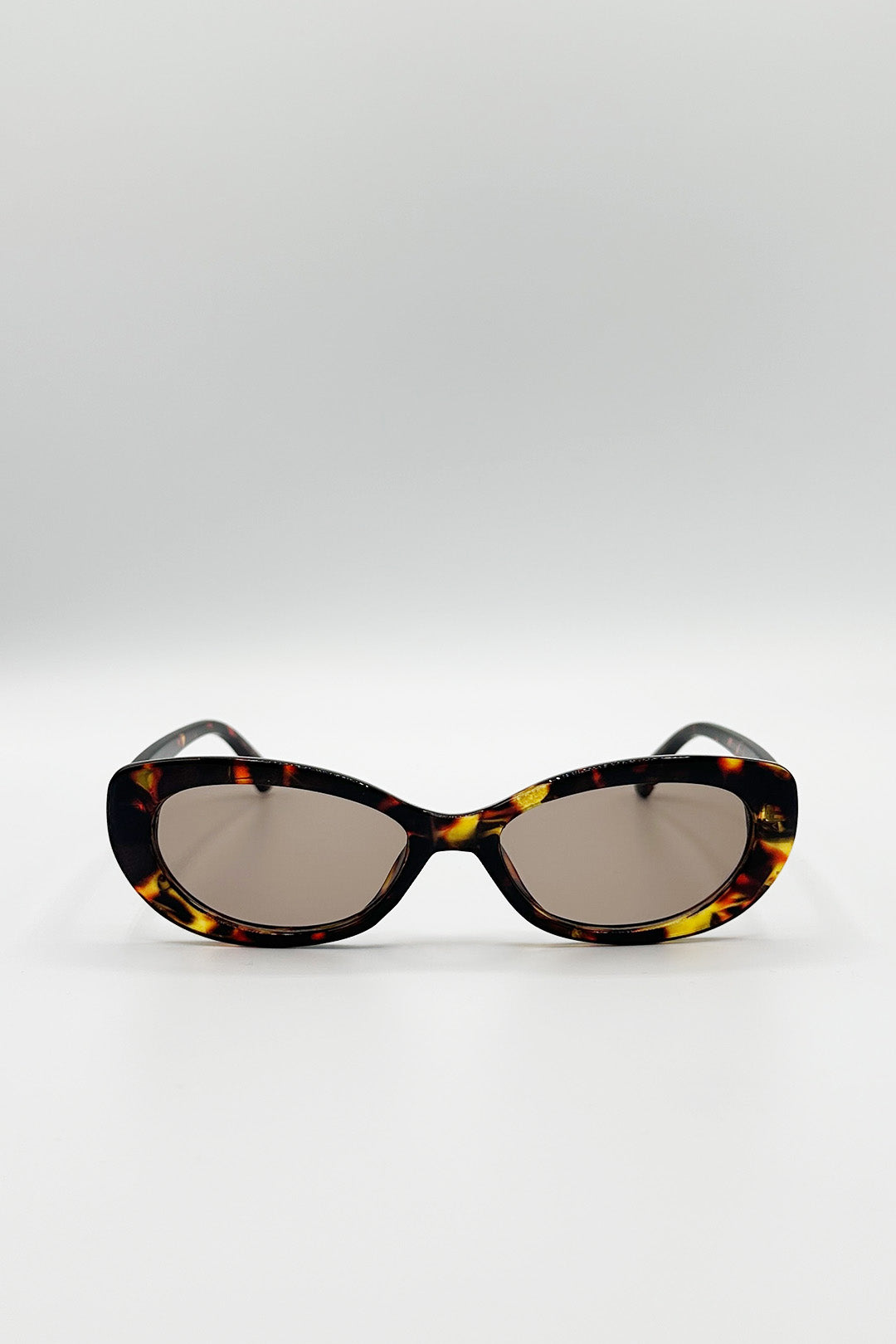 Bow Side Detail Sunglasses In Tortoiseshell - Removeable Bow - svnx