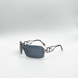 Flat Top Racer Rimless In Black