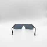 Flat Top Racer Rimless In Black