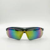 Outdoor Sports Racer Sunglasses In Black Multi With Case - svnx