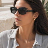 Bold Square Sunglasses In Black