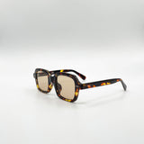 Bold Square Sunglasses In Tortoiseshell