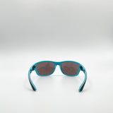 Basic Outdoor Sports Racer Sunglasses In Blue With Case