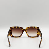 Oversized Square Sunglasses in Tortoiseshell