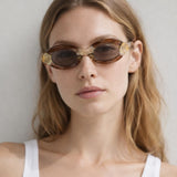 Bold Oval Sunglasses