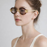 Bold Oval Sunglasses