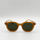Bold Preppy Sunglasses In Brown