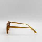 Bold Preppy Sunglasses In Brown