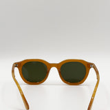 Bold Preppy Sunglasses In Brown