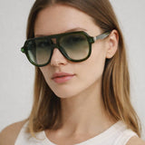 Bold Navigator Sunglasses in Green