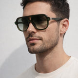 Bold Navigator Sunglasses in Green