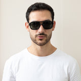 Navigator Retro Style Plastic Frame Sunglasses - svnx