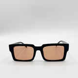 Oversized Square Sunglasses In Black - svnx
