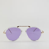 Clear Frame  Aviator Sunglasses - svnx