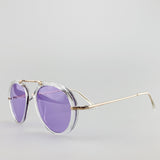 Clear Frame  Aviator Sunglasses - svnx