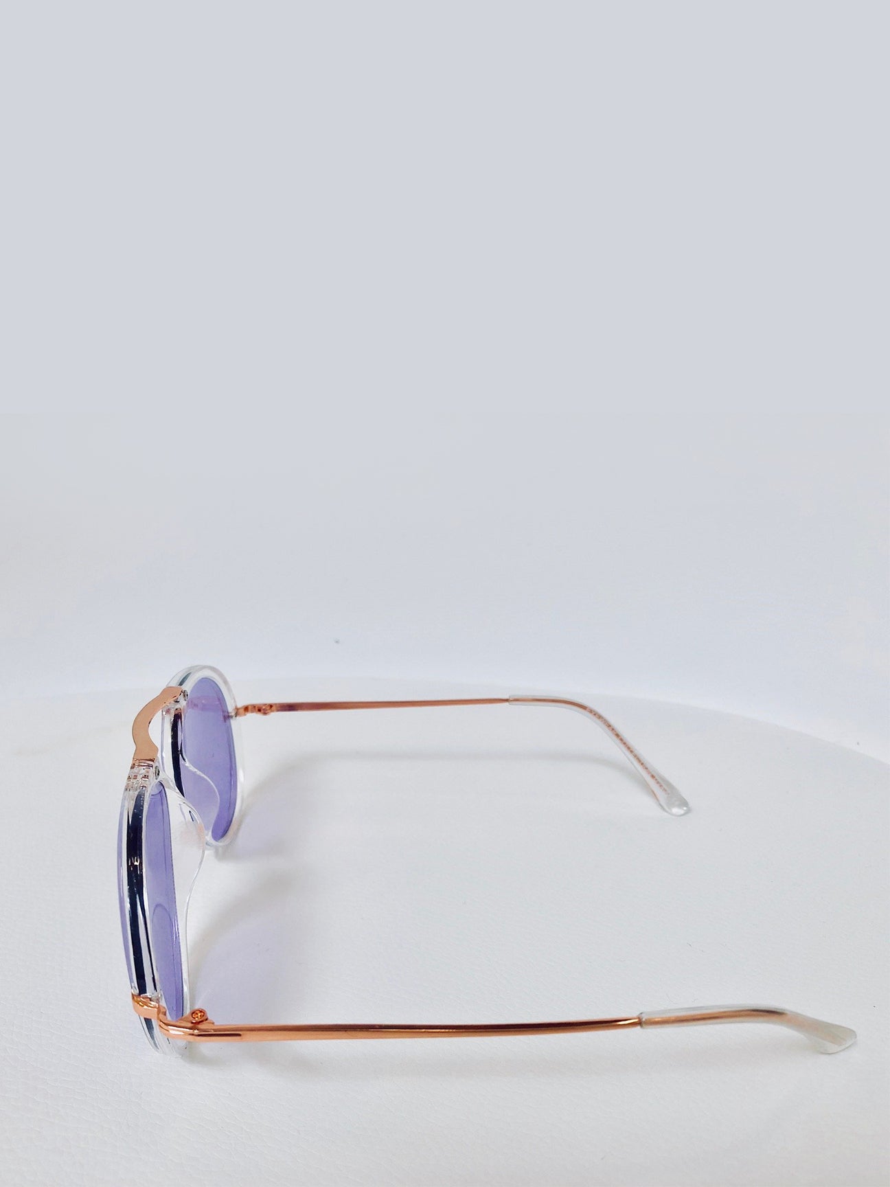 Clear Frame  Aviator Sunglasses - svnx