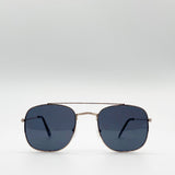 Metal Frame Aviator Style Square Sunglasses