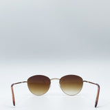 Classic Round Metal Frame Sunglasses - svnx
