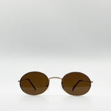 Round Metal Frame Sunglasses - svnx
